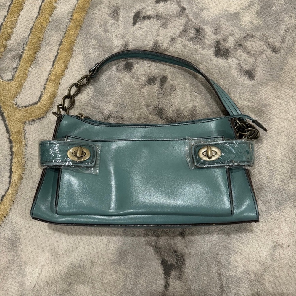 NWOT women’s blue Emilie M teal purse